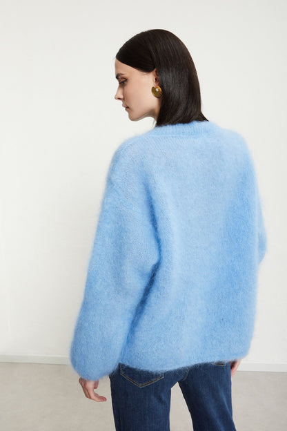 Ottod'Ame - Maglia fluffy in misto mohair